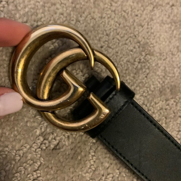 Gucci Accessories - Black leather Gucci belt authentic